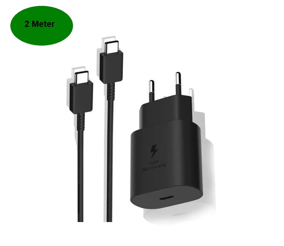 Schnellladeset USB-C (2 Meter)
