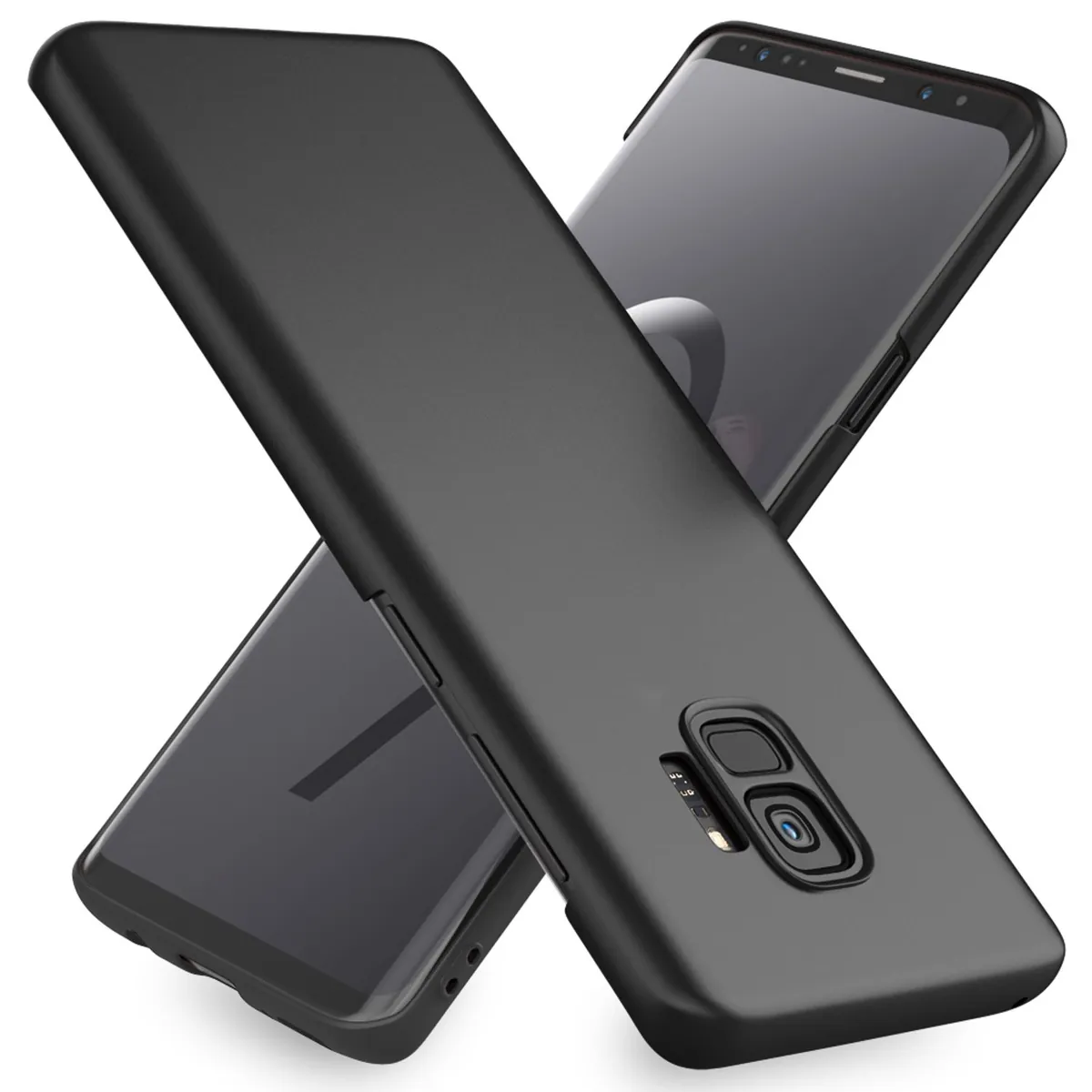 NALIA Ultra Slim Hardcase für Samsung Galaxy S9 – Anti-Fingerabdruck & 0.5mm Dünn – PUREFIT (Matt & Leicht) – Marke aus Berlin