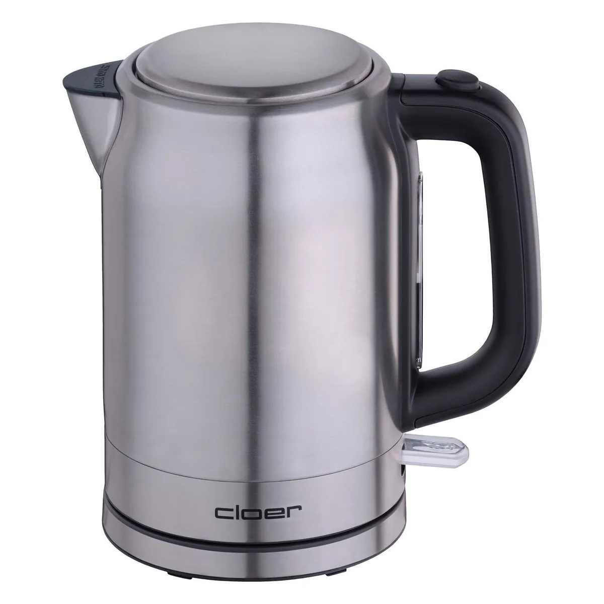 Cloer 4529 Wasserkocher 1,7 Liter 2200 W Edelstahl matt