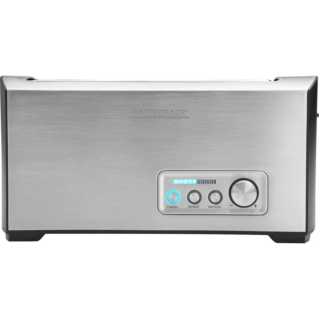 Gastroback 42398 Design Pro 4S Toaster Edelstahl