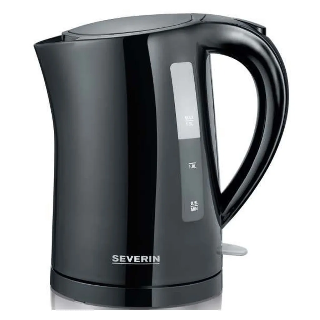 Severin WK3498 Wasserkocher schwarz 1,5 Liter