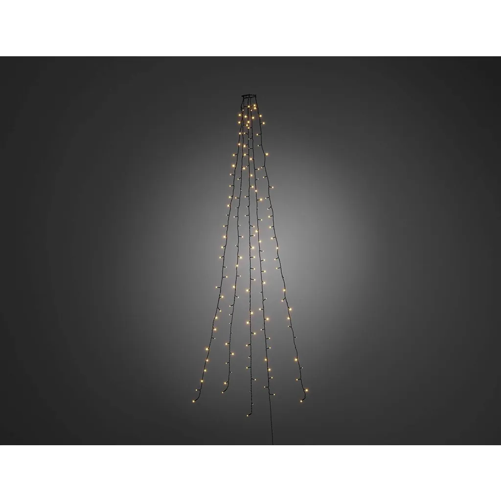 Konstsmide 6362-820 LED-Baummantel mit Ring 250-flg.