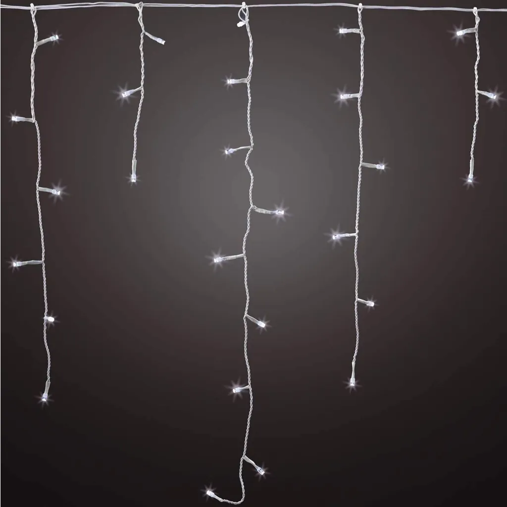 Hellum 565171 LED-Eislichtvorhang 180-flg.