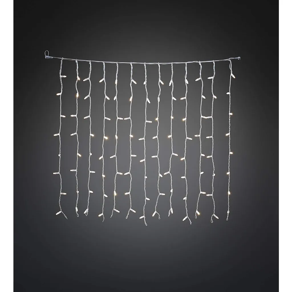 Konstsmide 4731-112 LED-Lichtervorhang 1,2 Meter