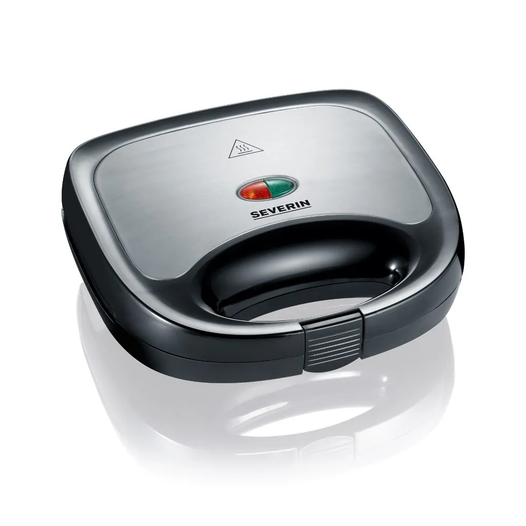 Severin Sandwich-Toaster edelstahl/schwarz