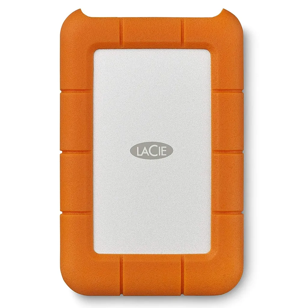 LaCie Rugged USB-C ext. Festplatte 4TB orange