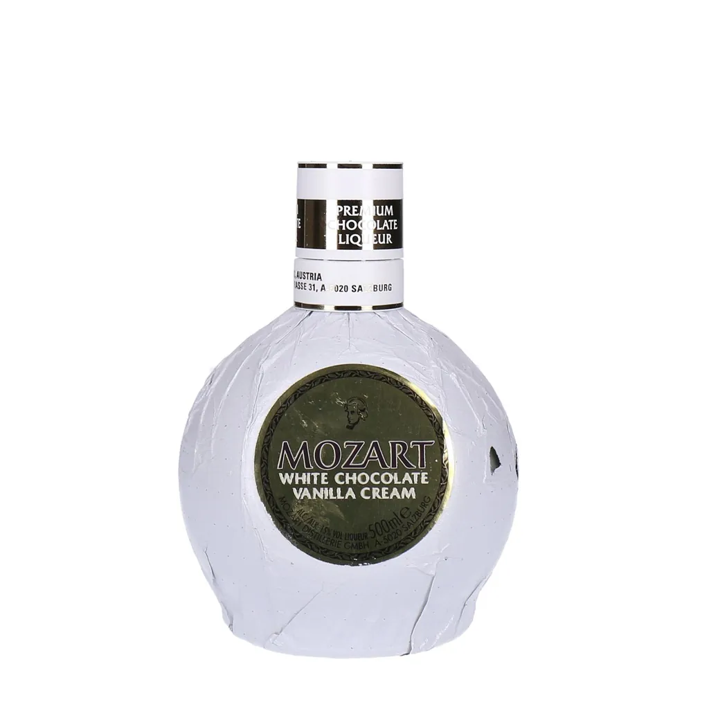 Mozart White Chocolate Vanilla Cream Likör 1 x 0,5 L
