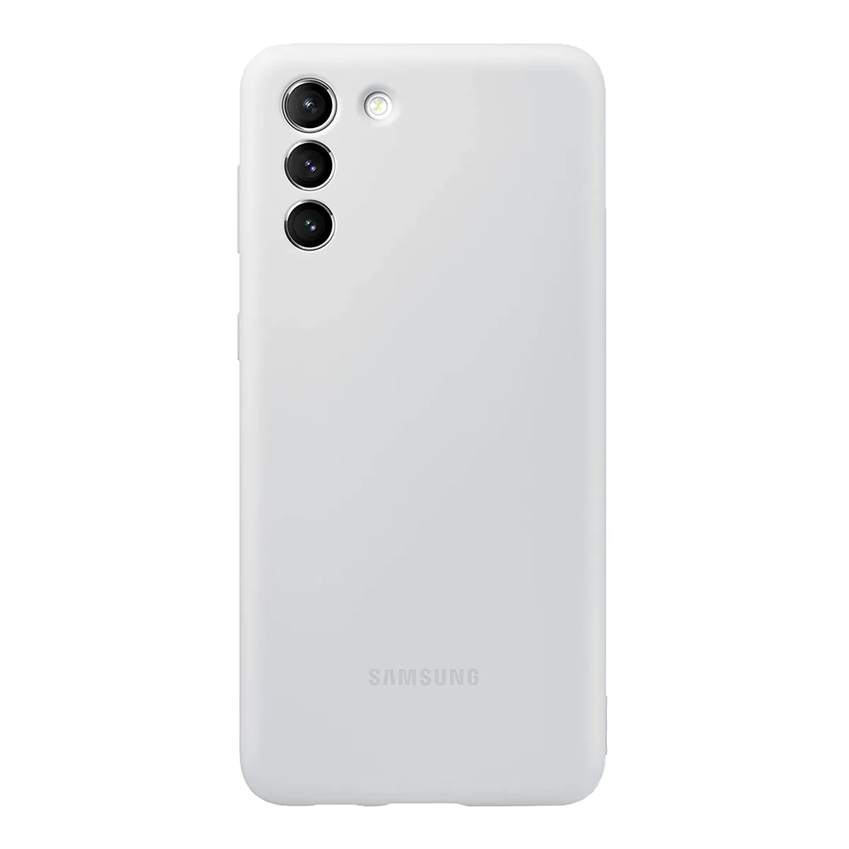 Samsung Galaxy S21+ Silikon Cover hellgrau
