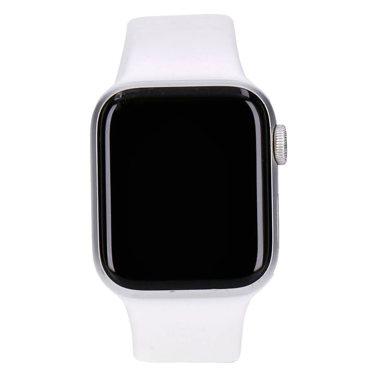Apple Watch Series 6 40mm GPS + 4G Silber Aluminiumgehäuse mit Sportarmband Weiß