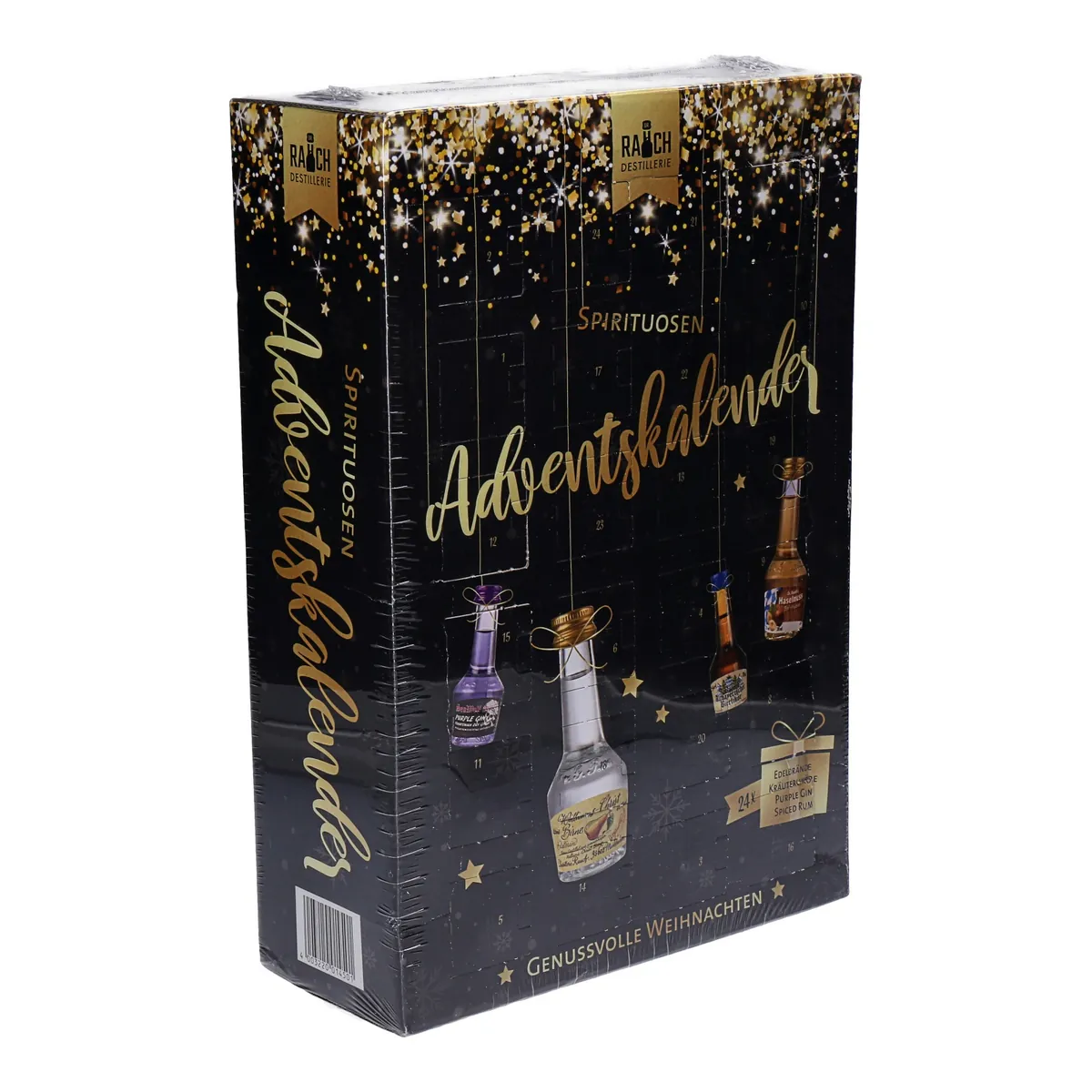 Dr. Rauchs Spirituosen Adventskalender 24 x 0,02 L