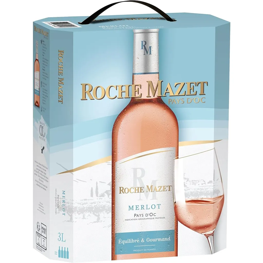 Roche Mazet Merlot Roséwein 1 x 3 L