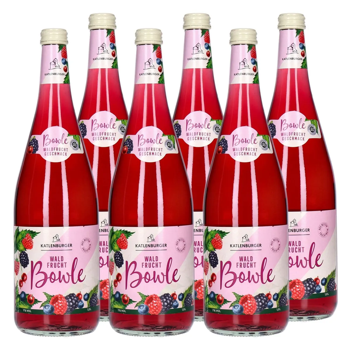 Katlenburger Waldfruchtbowle Süß 6 x 1 L