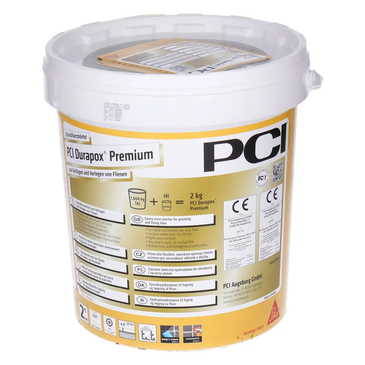 PCI Durapox Premium 2kg Sandgrau 3793