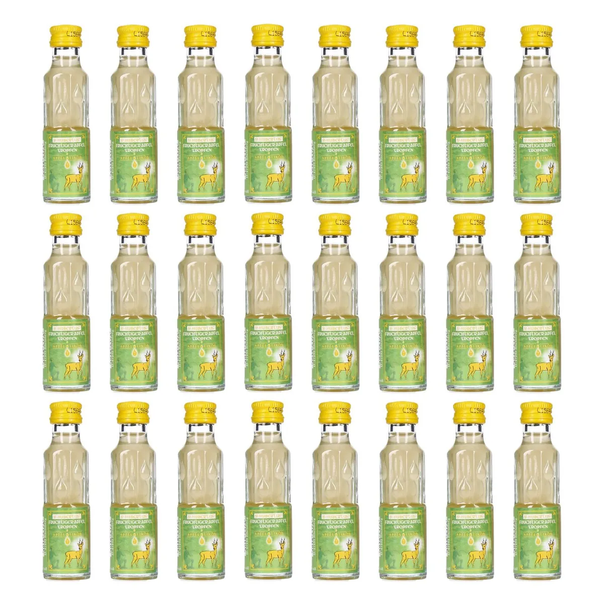 St. Hubertus Tropfen Fruchtiger Apfel 24 x 0,02 L