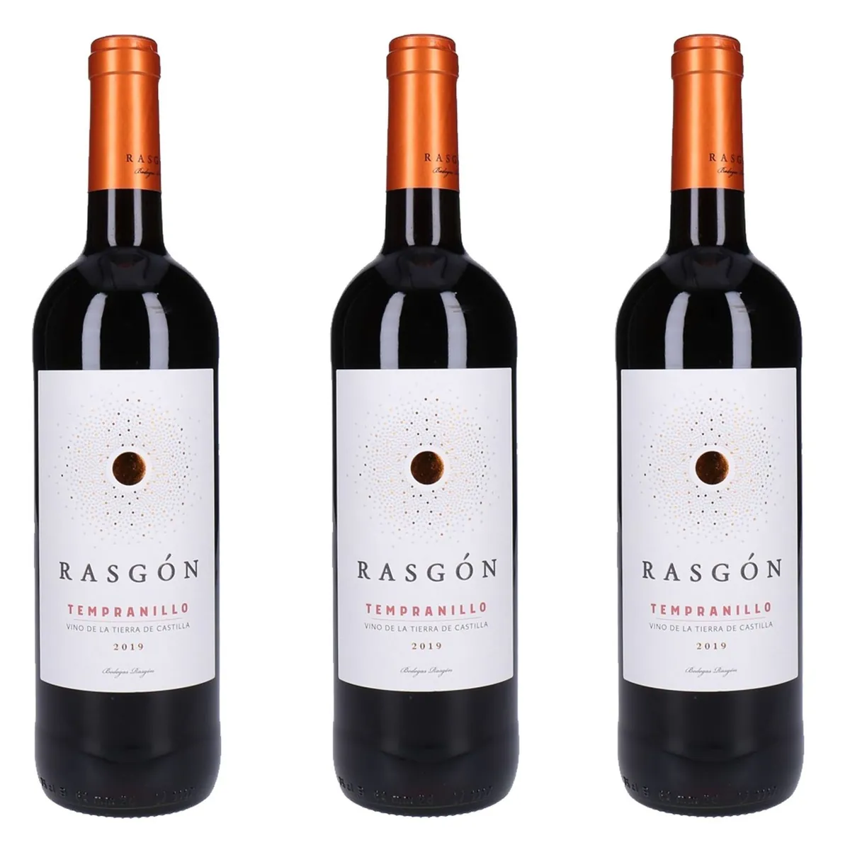 Rasgon Tempranillo halbtrocken 3 x 0,75 L