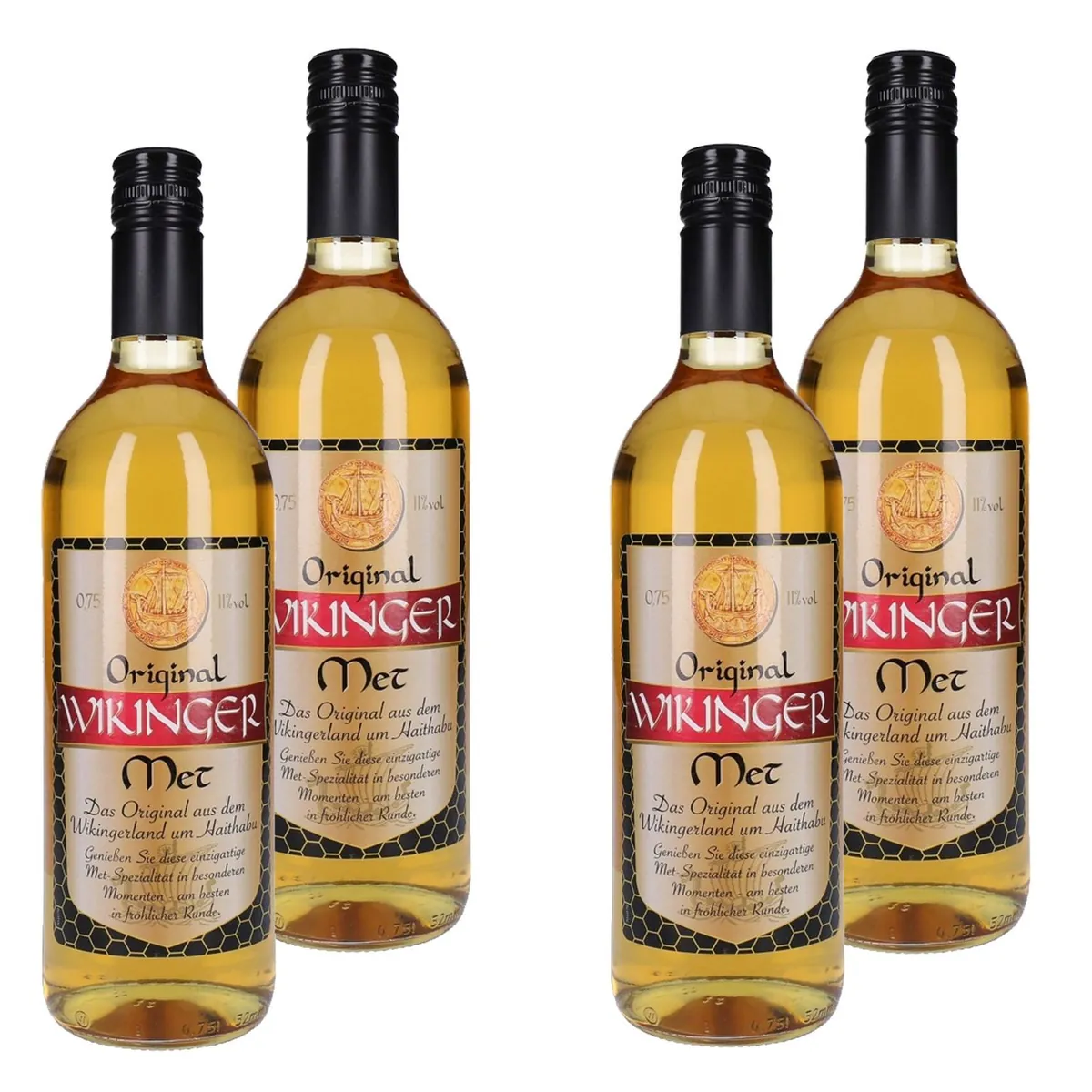 Original Wikinger Met 4 x 0,75 L