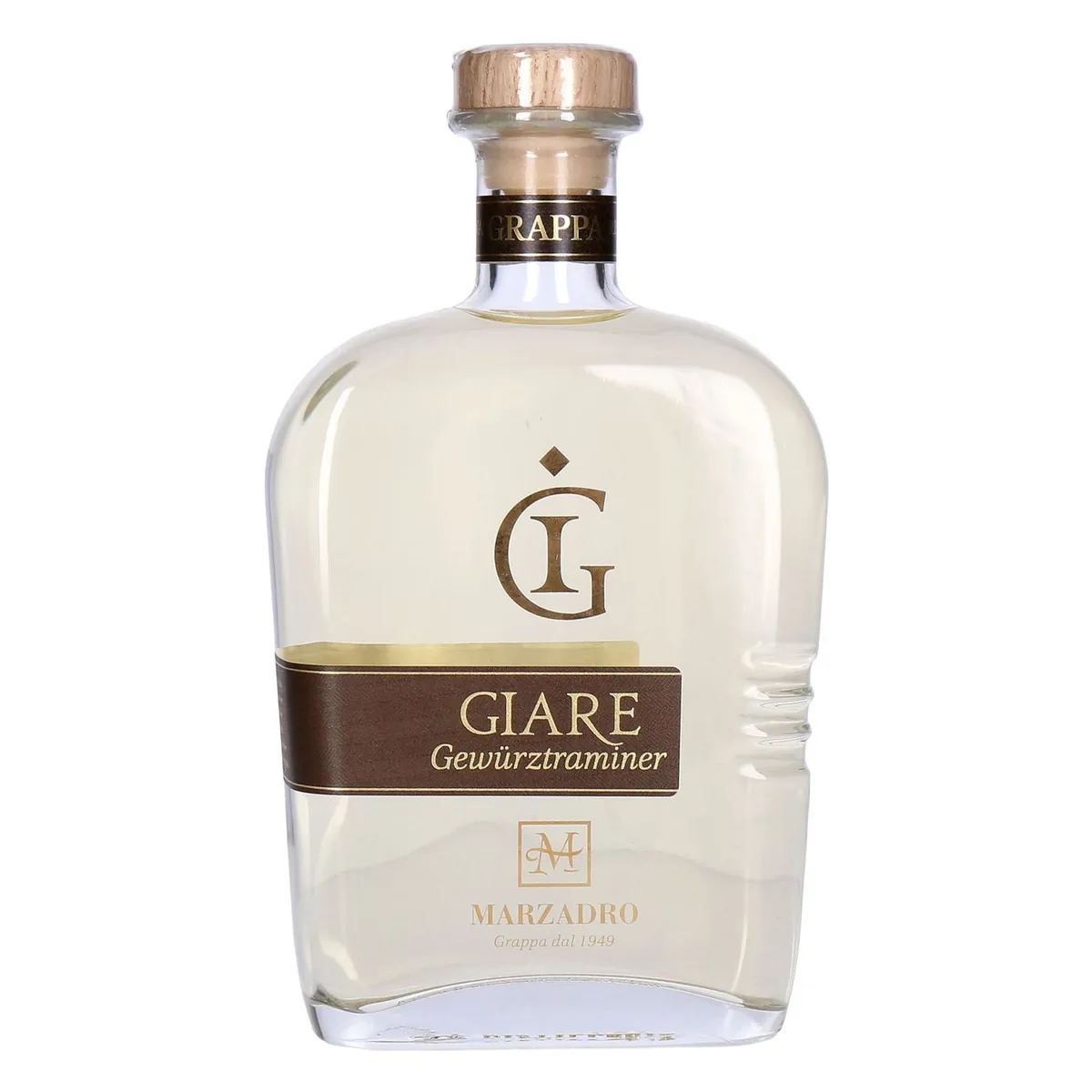 Marzadro Grappa Le Giare Gewürztraminer 1 x 0,7 L