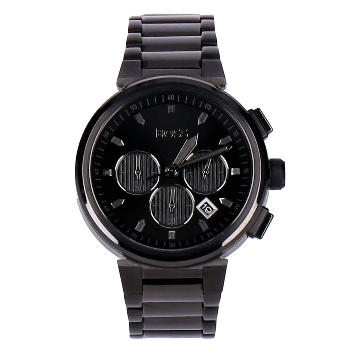 HUGO BOSS One Herren Quarzuhr schwarz