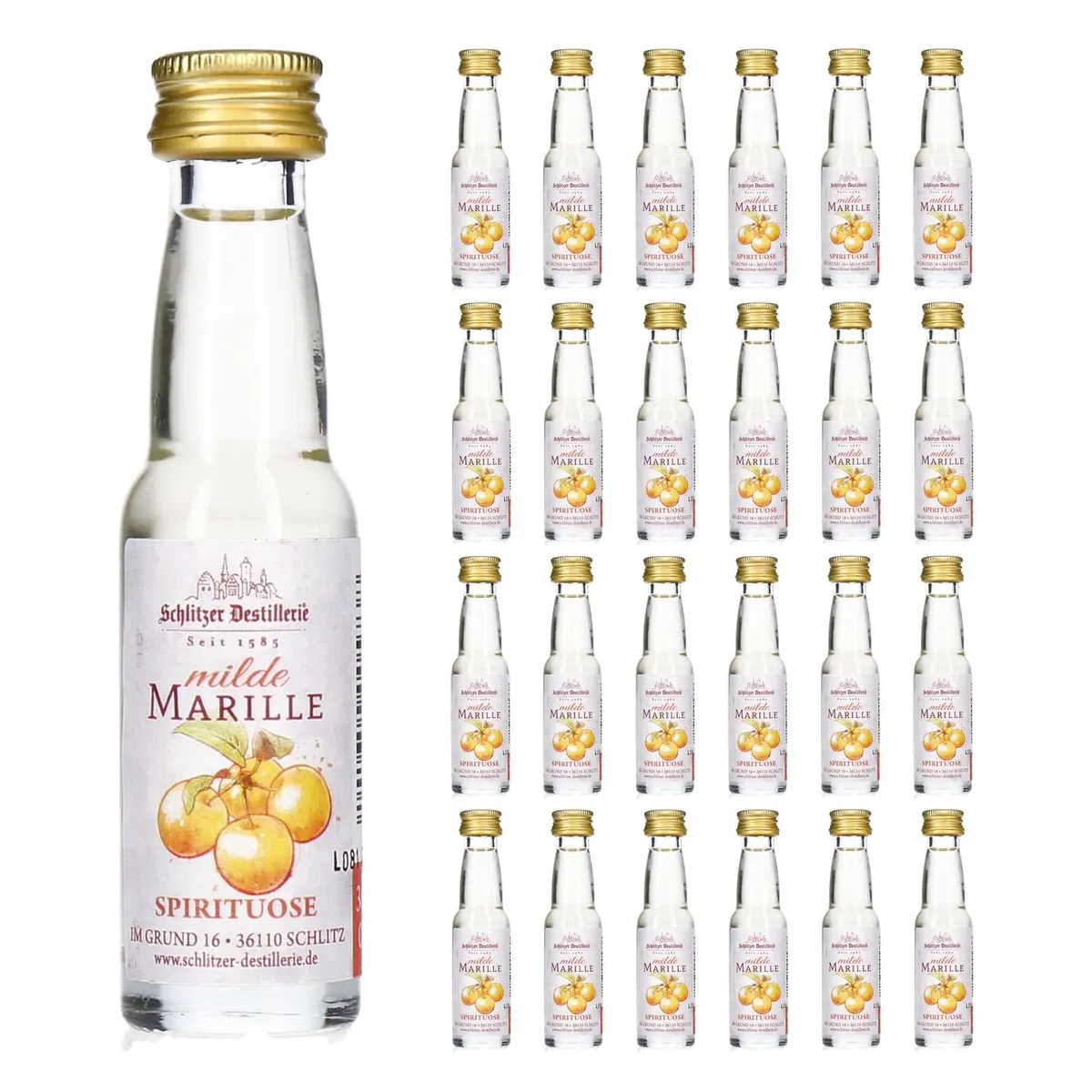 Schlitzer Milde Marille 25 x 0,02 L