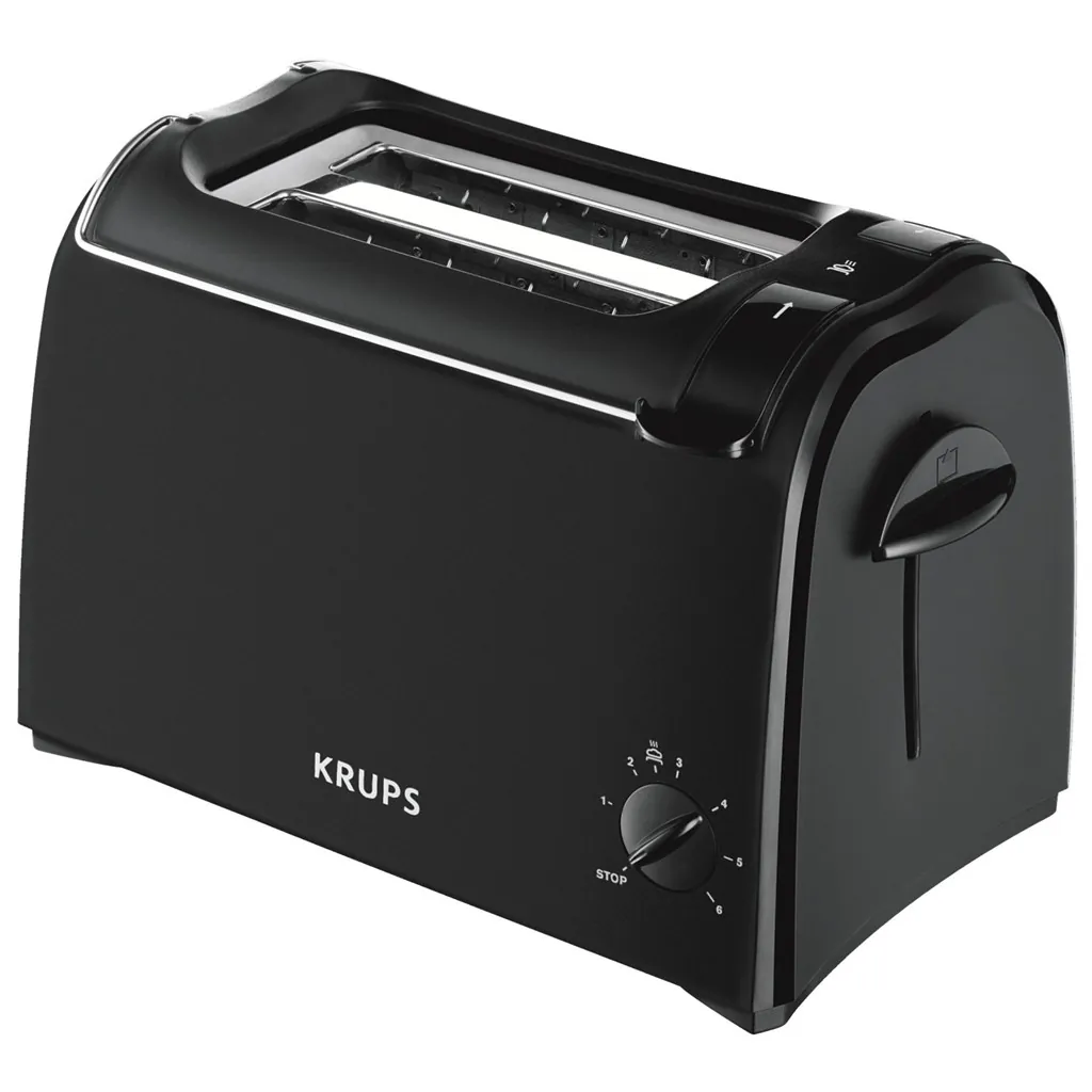 Krups KH1518 2-Schlitz-Toaster mit Brötchenaufsatz