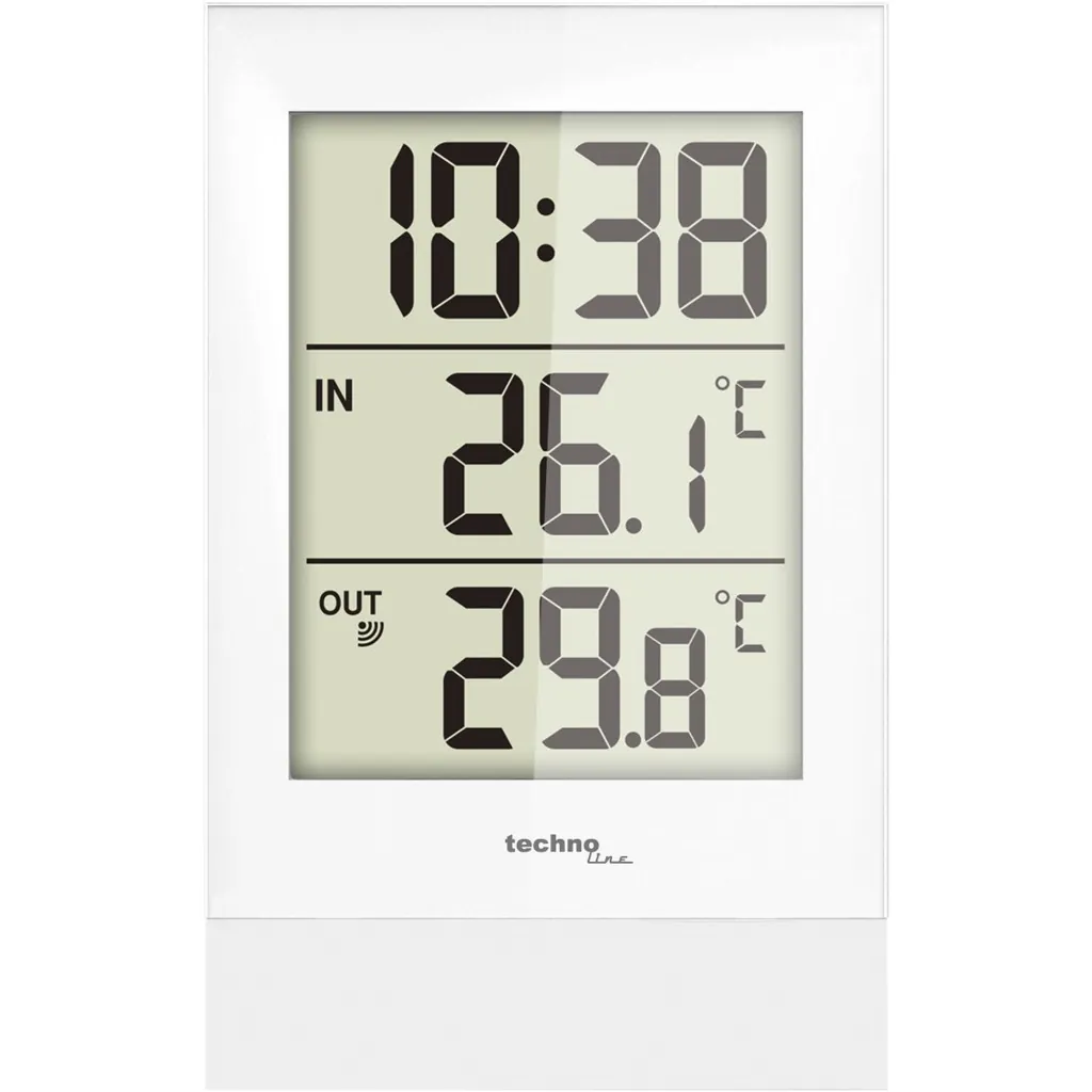 Technoline WS 9178 Digitale Wetterstation Weiß Akku
