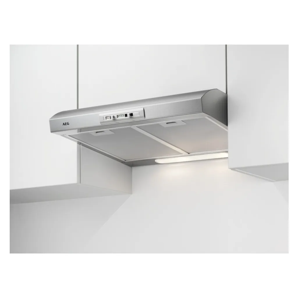 AEG DUB1611M Unterbaut Edelstahl 240 m³/h D