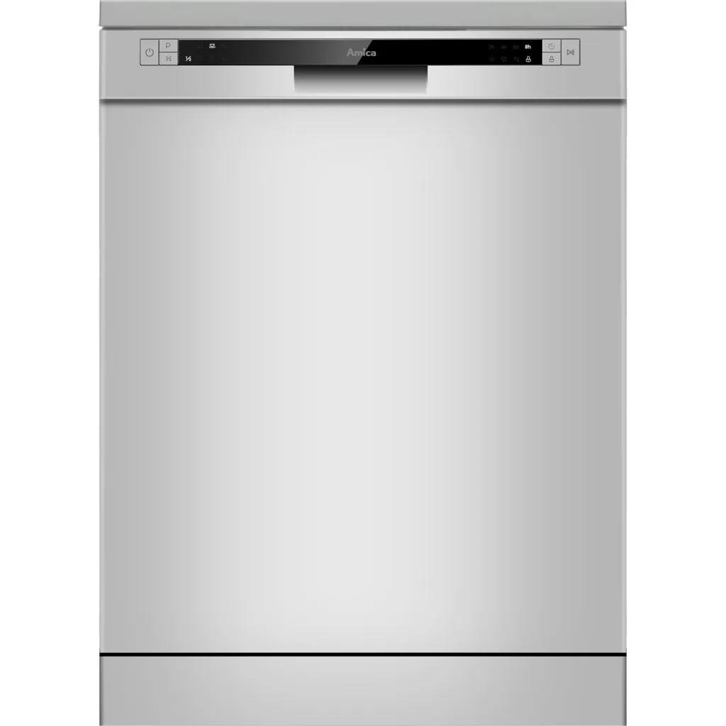 Amica GSP 542 010-1 Si Geschirrspüler freistehend, unterbaufähig 60cm 12 Maßgedecke E