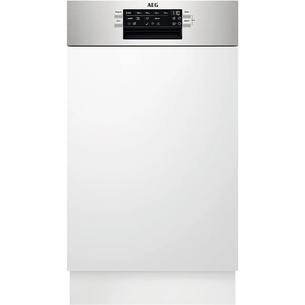 AEG FEE73407ZM Geschirrspüler teilintegriert 45cm 9 Maßgedecke D