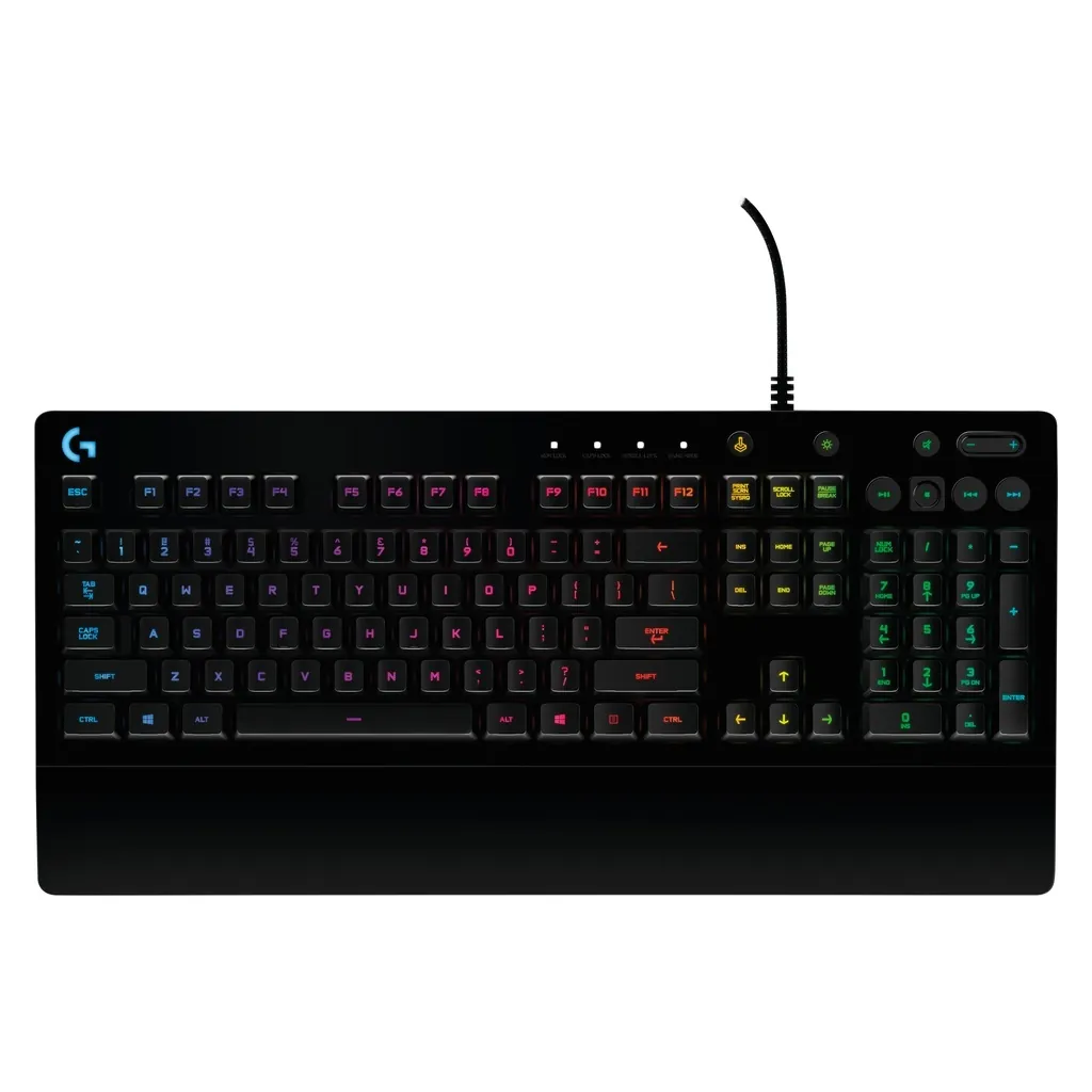 Logitech G213 Prodigy kabelgebundene Gaming Tastatur mit Beleuchtung schwarz QWERTZ DE