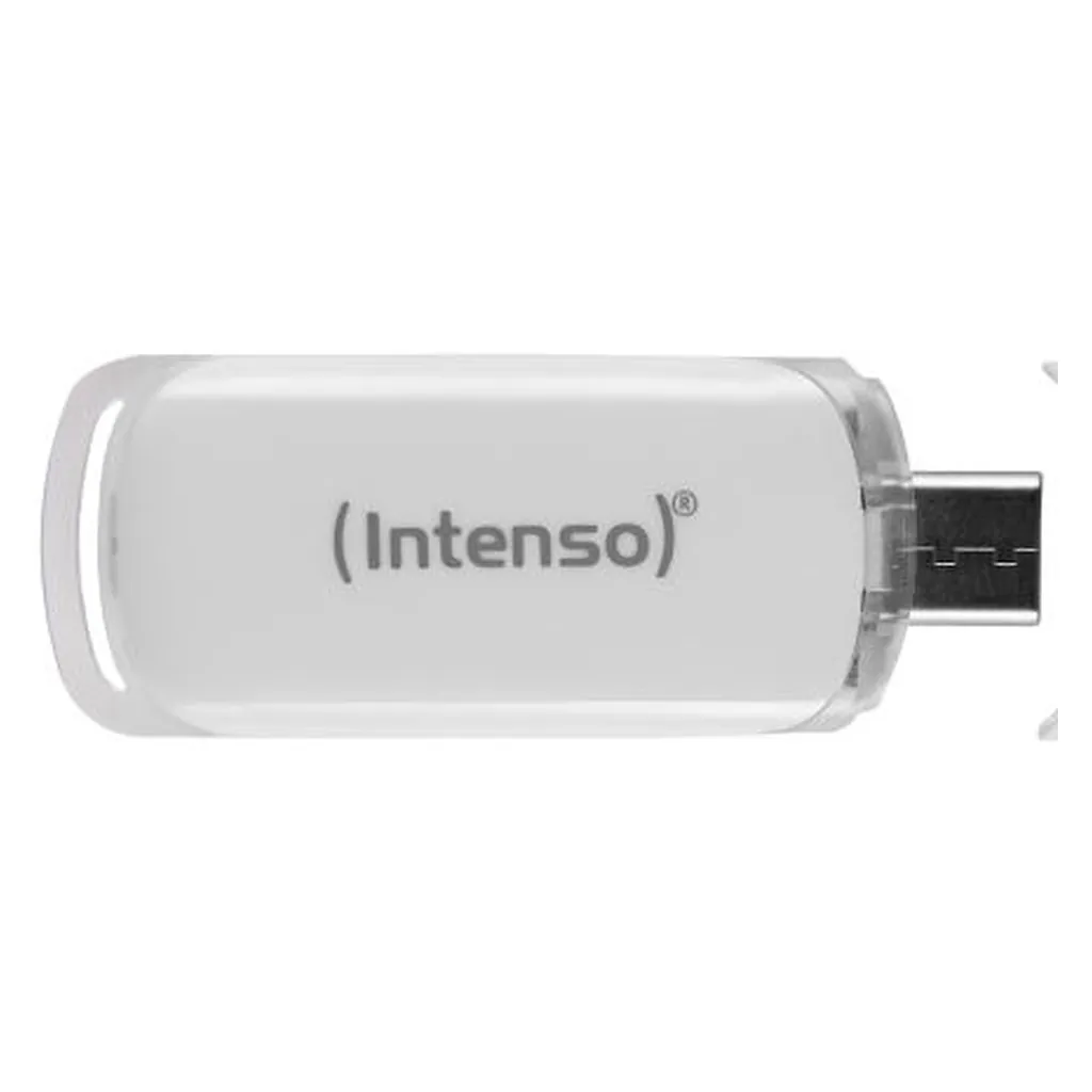 Intenso Flash Line USB-Stick 128 GB USB Typ-C 3.2 Gen 1 (3.1 Gen 1) Weiß