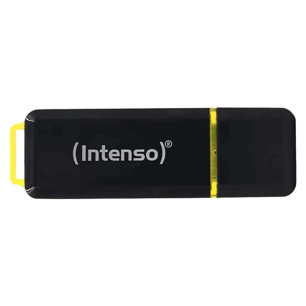 Intenso High Speed Line USB-Stick 64 GB USB Typ-A 3.2 Gen 1 (3.1 Gen 1) Schwarz, Gelb