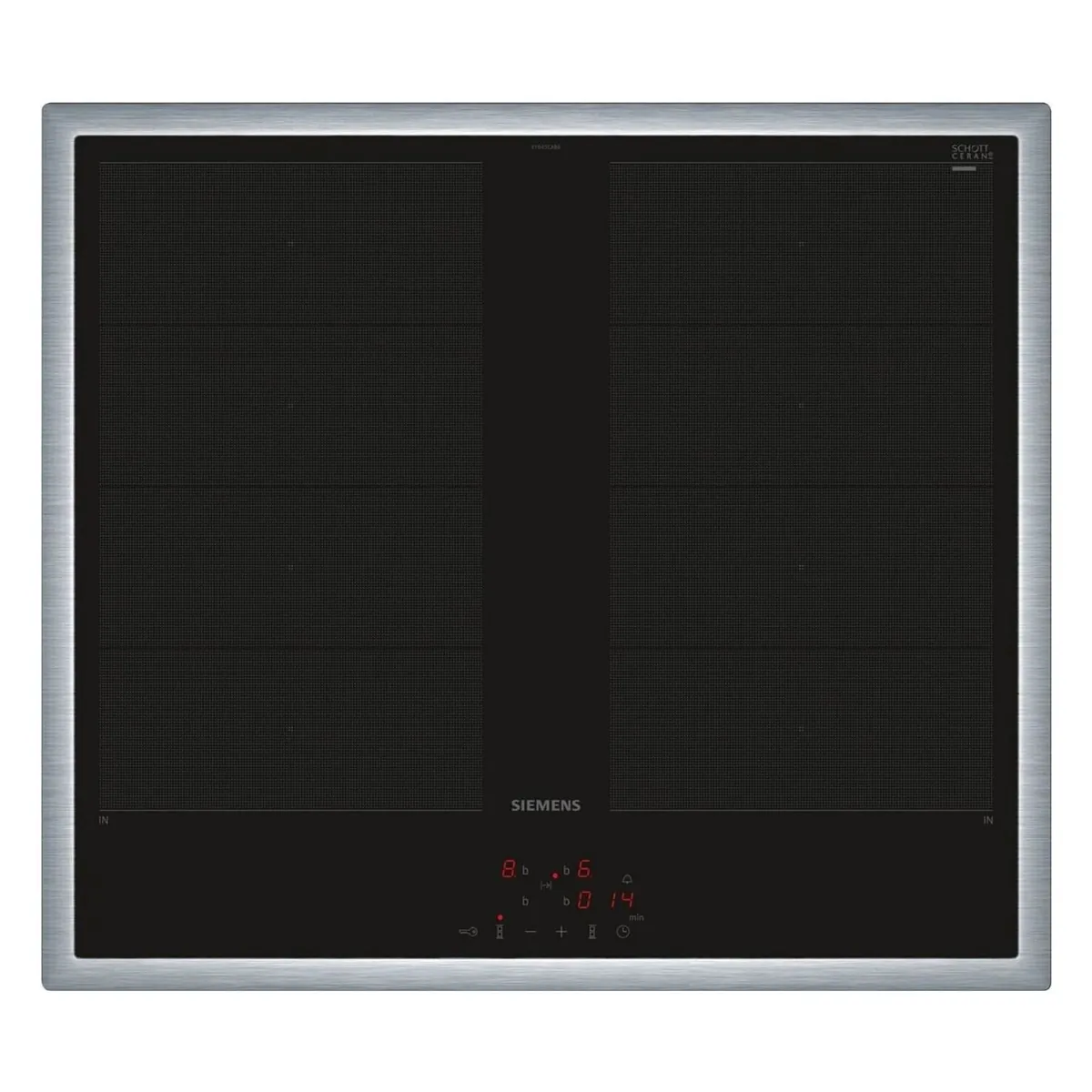 Siemens iQ700 EY645CXB6E Integriert 60 cm Zonen-Induktionskochfeld 4 Zone(n)
