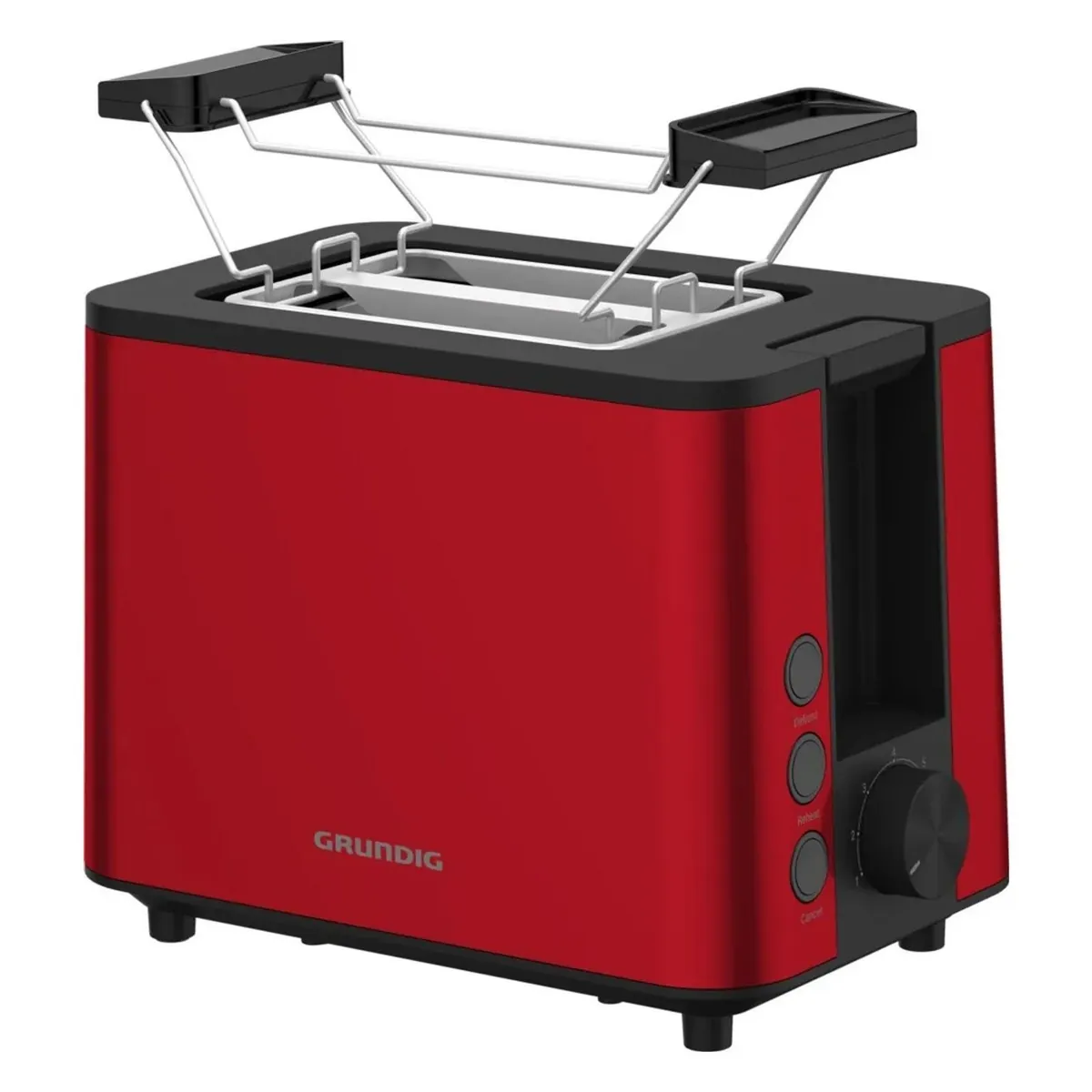 Grundig TA 8340 2 Scheibe(n) 950 W Schwarz, Rot