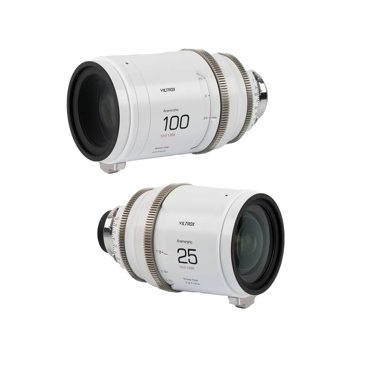 Viltrox Anamorphic Cine-Objektiv Set 25/100 mm T2.0 1.33x mit PL-Mount