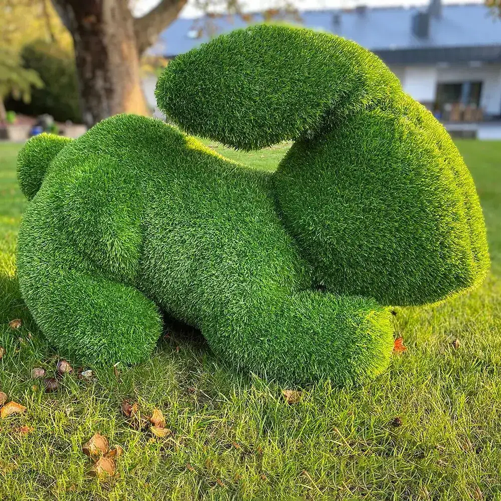 AniPlants, Grasfigur, "Hase", Gartendeko, 100cm