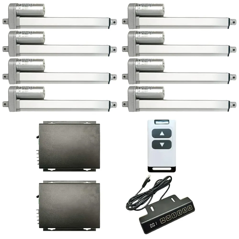 12V 24V 2000N Acht Elektrische Linearantriebe A Synchronsteuerungskit (Modell 0043102)