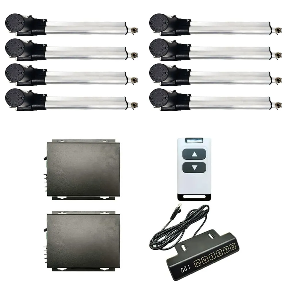 12V 24V 6000N Acht Industrielle Elektrische Linearantriebe Synchronsteuerungskit (Modell 0043104)