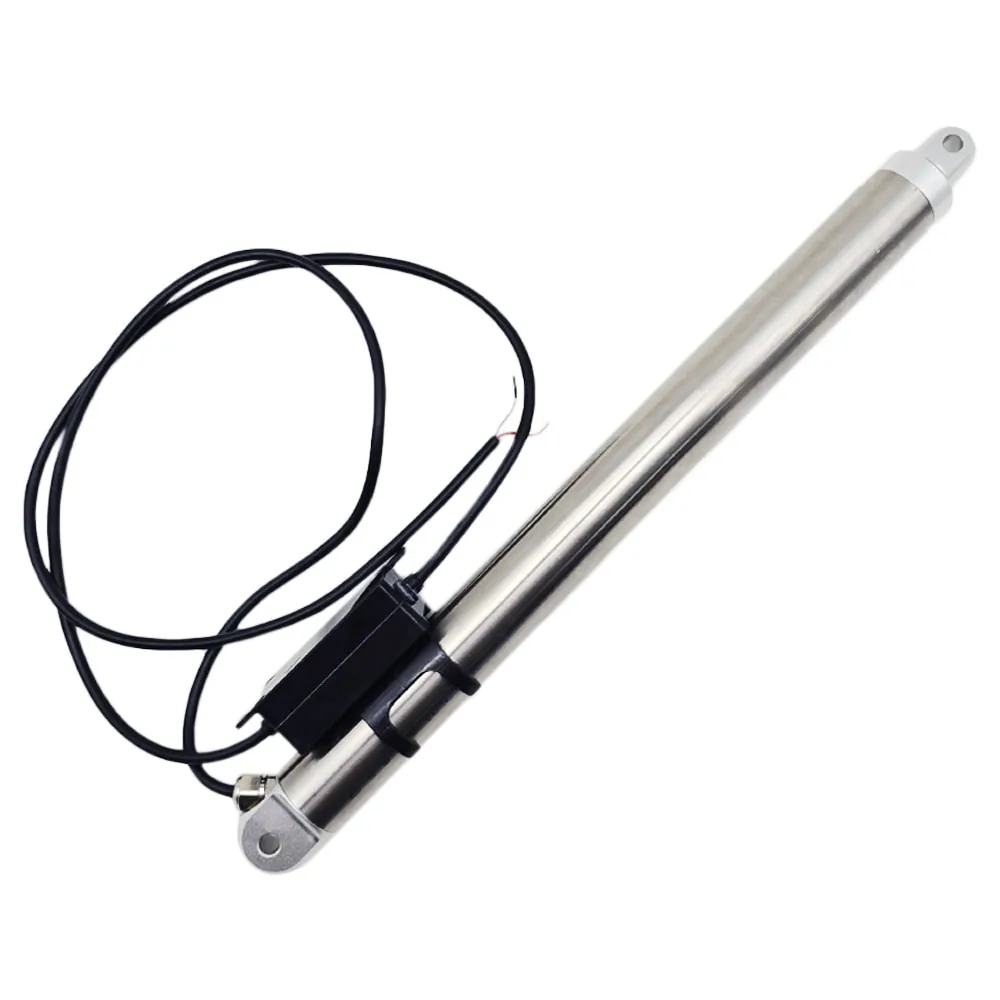 150mm Rohrförmiger Kompakter Linearantrieb aus Edelstahl – 800N Leiser Betrieb für Möbel- und Industrieautomation (Modell 0041964)
