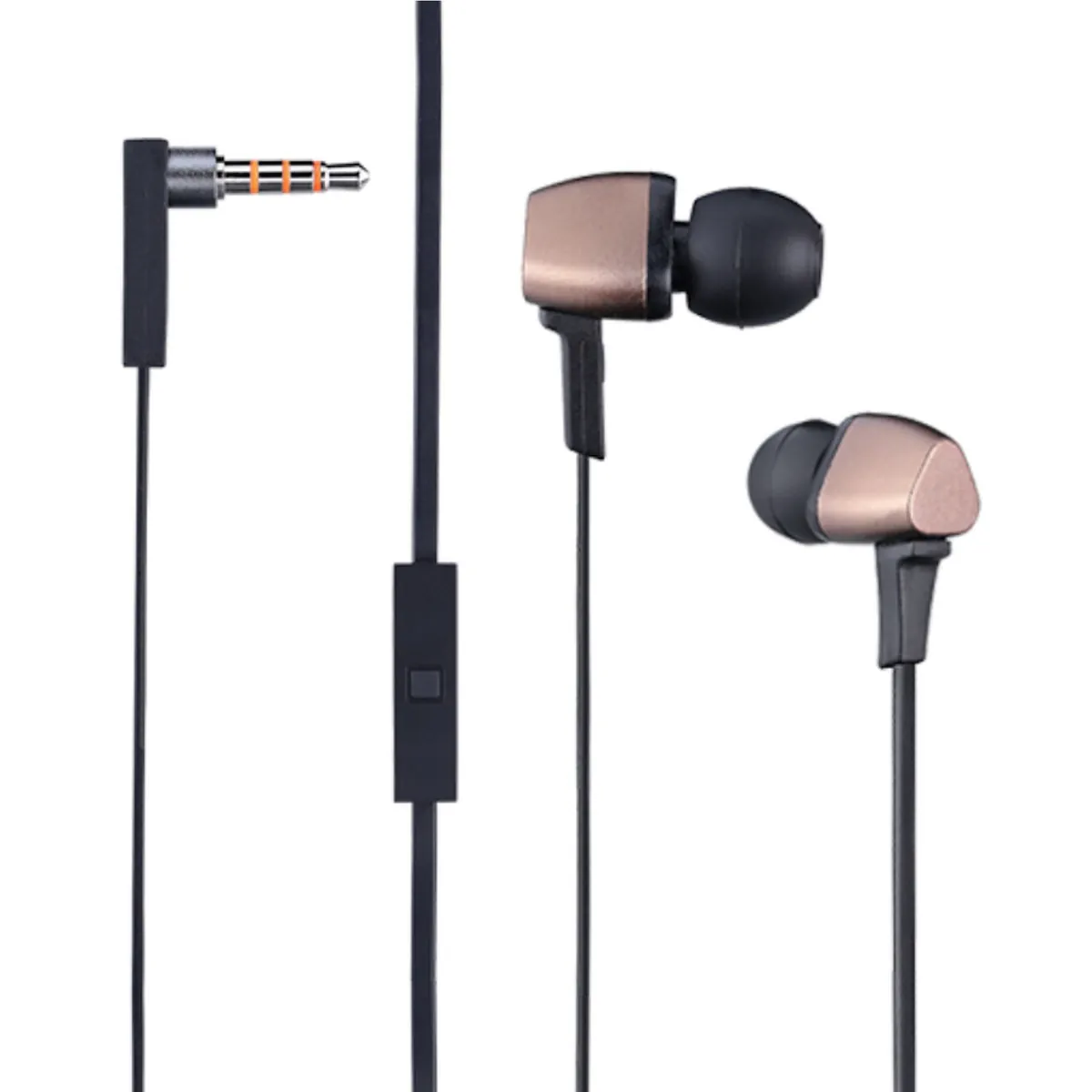 Mega Bass Pro HQ Kopfhörer In-Ear Earphone Triangle Headphone Headset Flachkabel