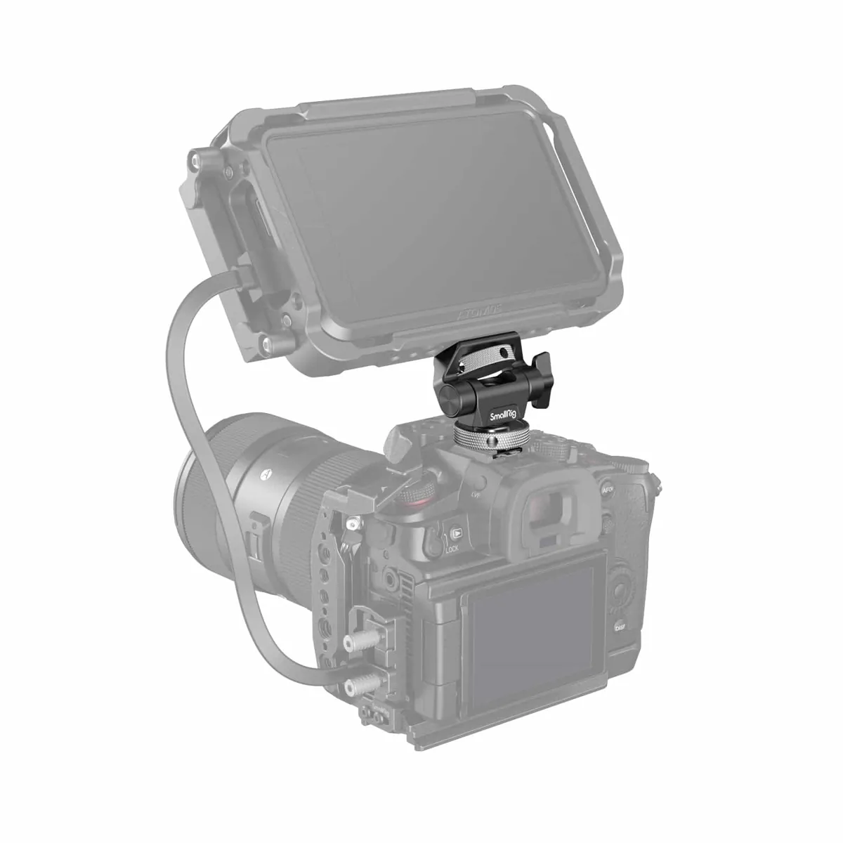 Monitorhalterung für/an Blitzschuhhalterung SmallRig 2905B