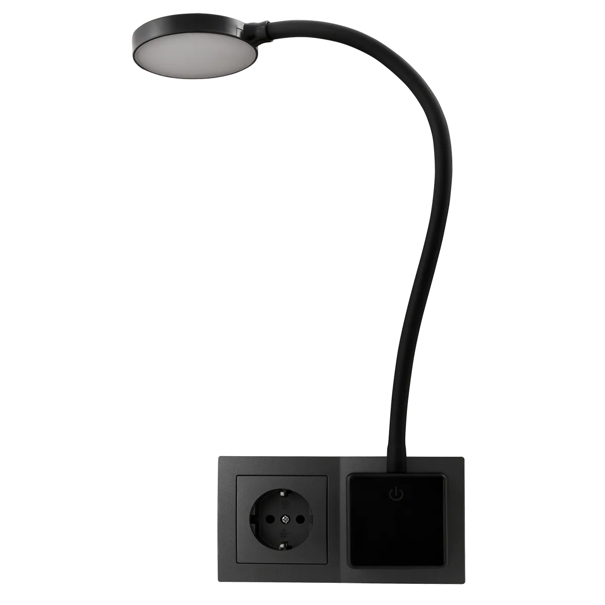 LED-Steckdosenleuchte sw 438lm dimmb. WW