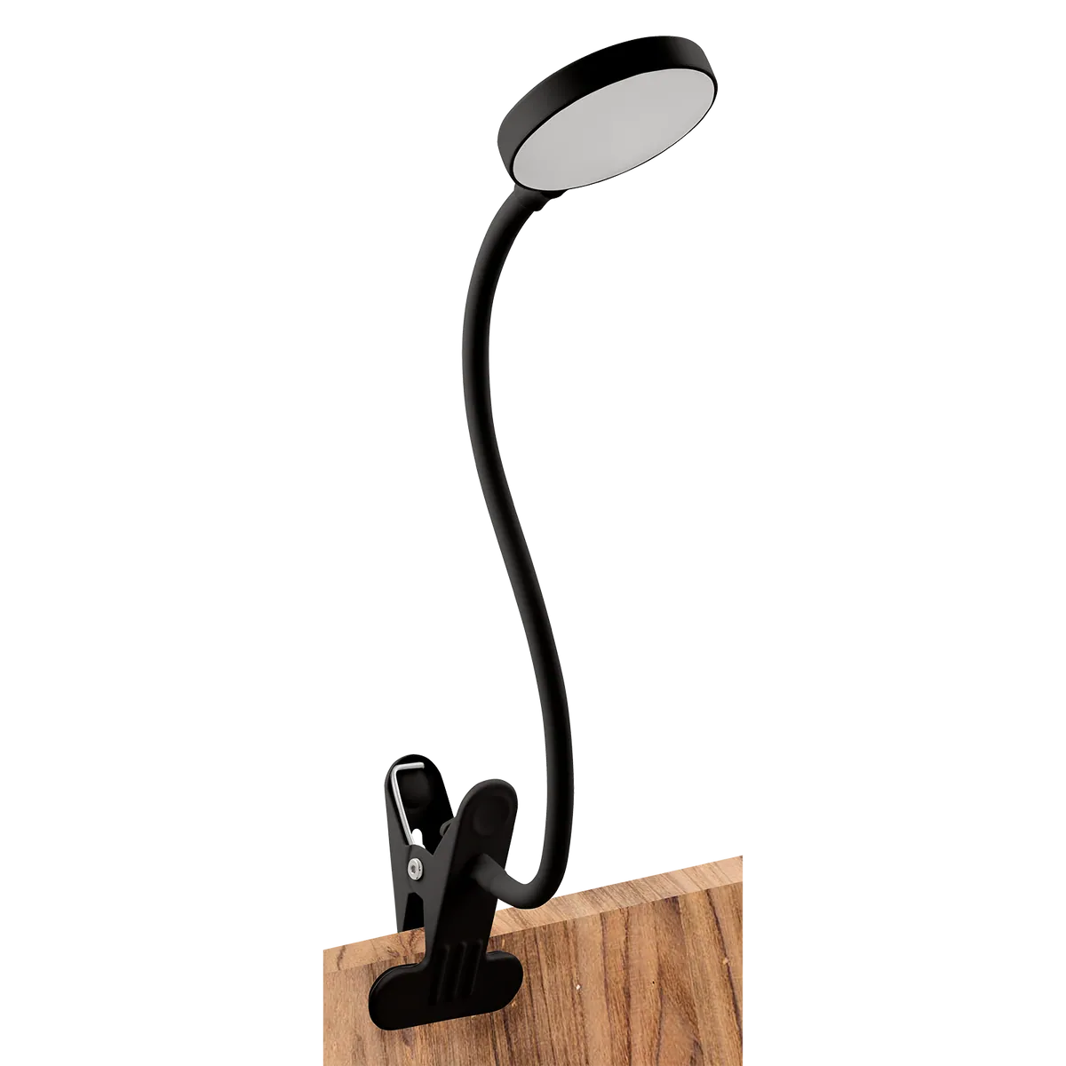 LED-Klemmleuchte sw 438lm dimmbar WW