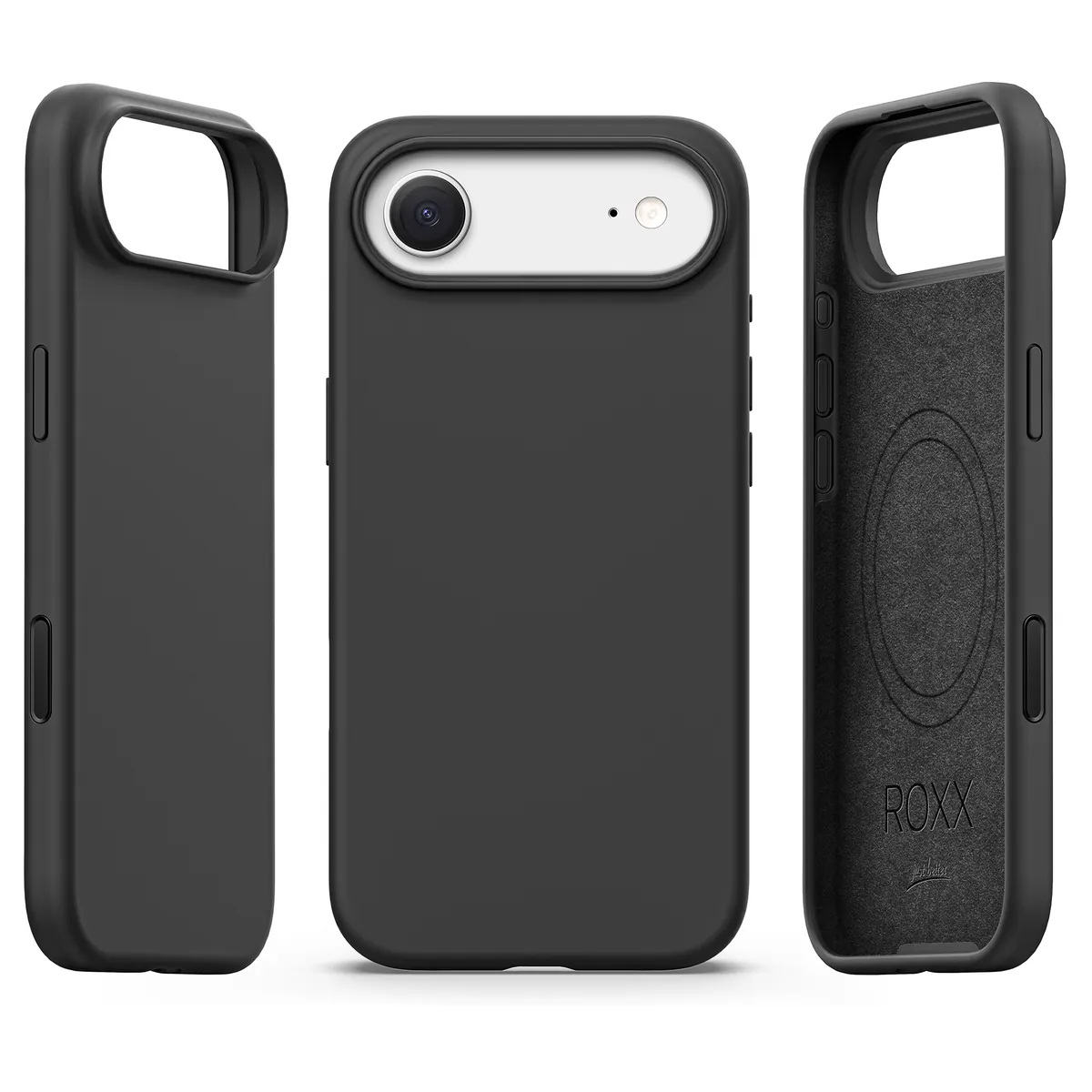 ROXX Silikon Hülle | iPhone 17 Air | Mit Kameraknopf | Mit MagSafe