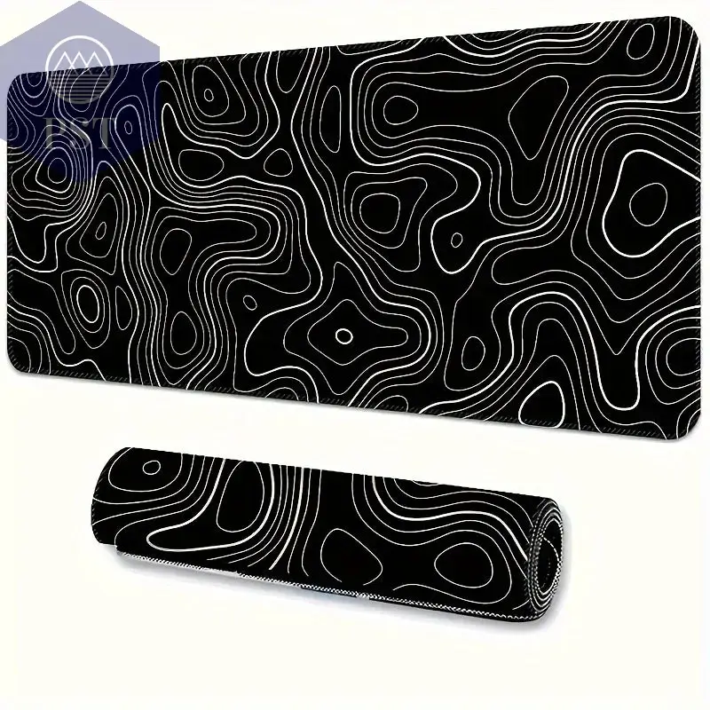 1PC Large Mouse Pads For Desk, Gaming Mouse Pad, Mouse Pad with Stitched Edges and Non-Slip Rubber Base, Extended Mouse Pad