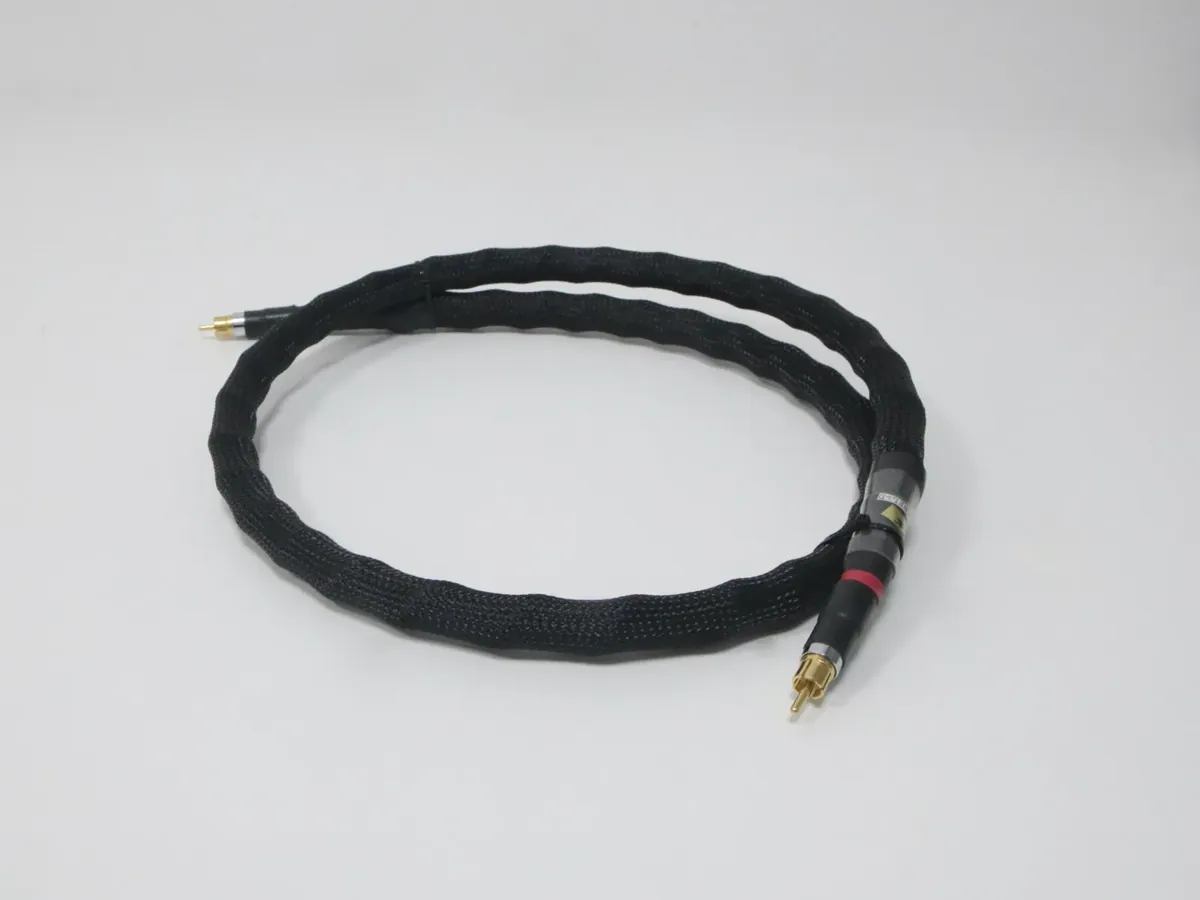 NBS black label High-End RCA-Kabel 1,20m