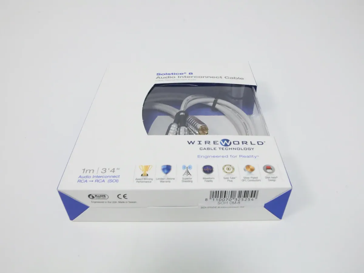 Wireworld Solstice 8 RCA Kabel 1,0m