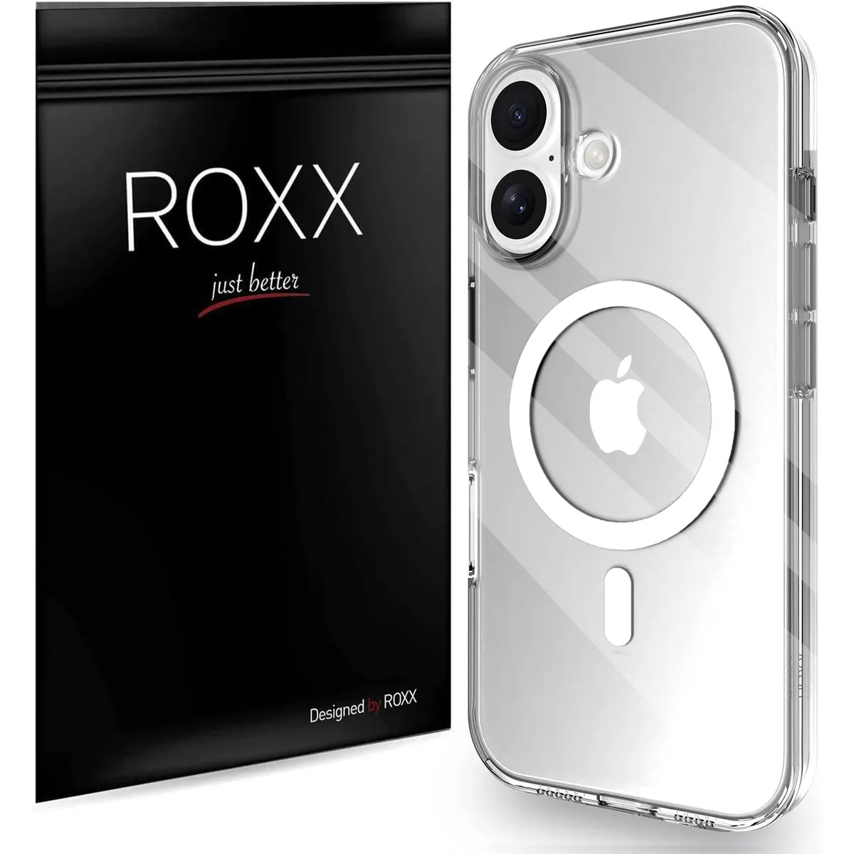 ROXX Clear Case Hülle | iPhone 16 Plus | Mit MagSafe