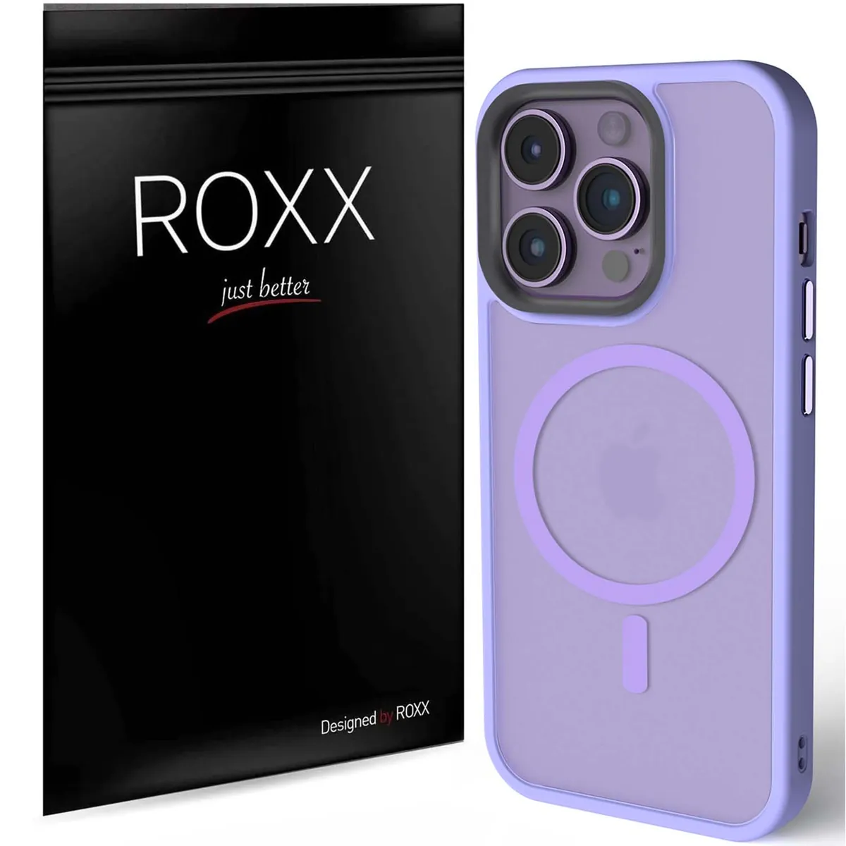 ROXX SHIELD Hülle | iPhone 14 Pro | MagSafe | Purple
