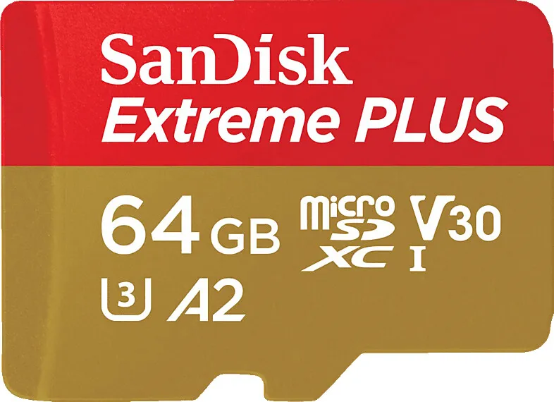SanDisk Extreme PLUS A2 microSD