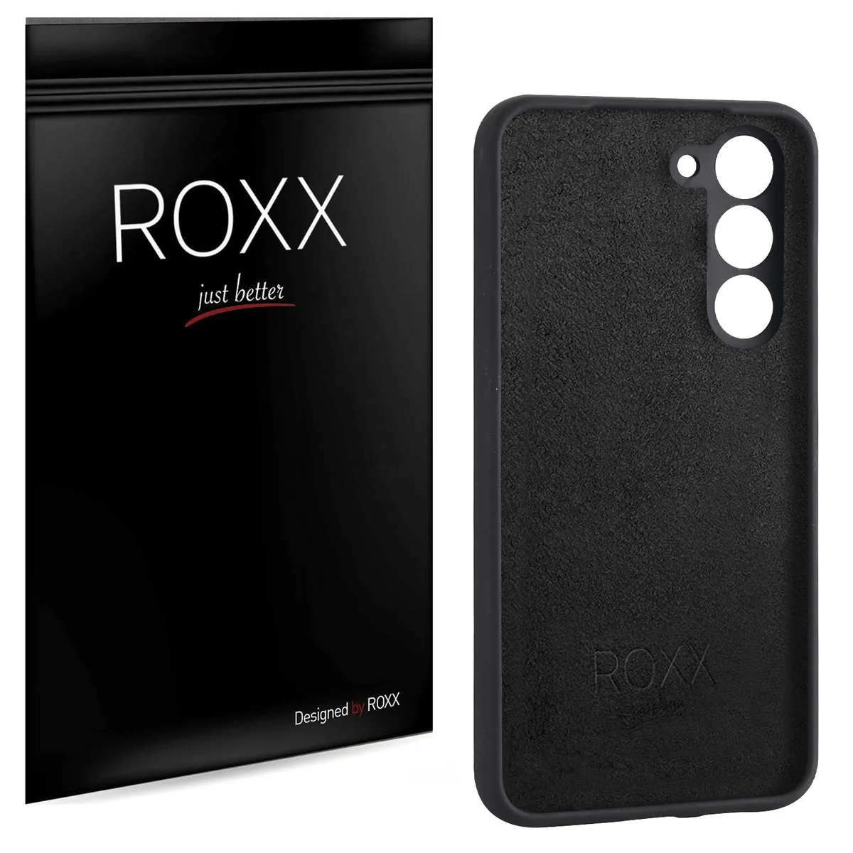 ROXX Samsung Galaxy S23 Plus Hard Case Silikon Hülle | Wie das Original nur besser